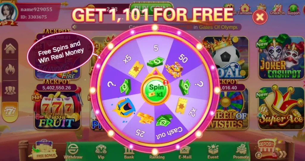 Lucky 101 Casino Game